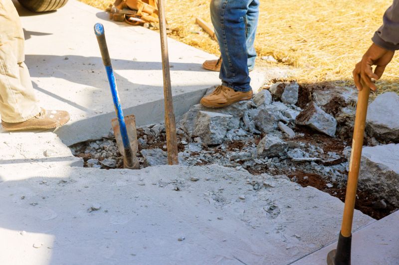 Stone Demolition in Bergen County, NJ